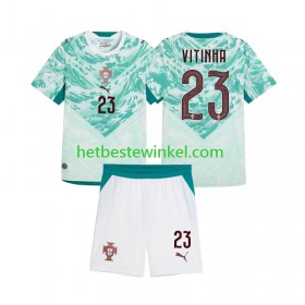 Portugal Vitinha 23 Voetbalshirts Kind Uit 2026 2027